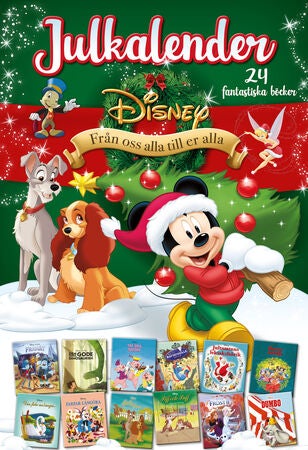 Disney Adventskalender Med 24 böcker-image