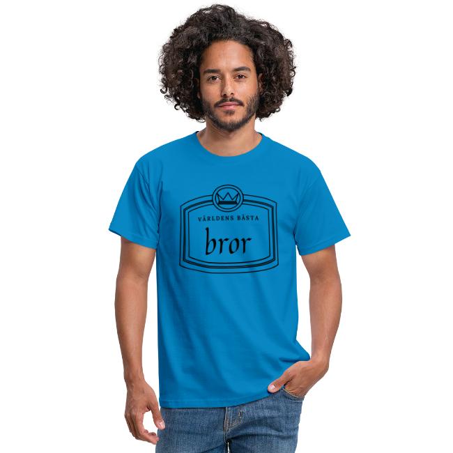 T-shirt herr - Världens bästa bror-image