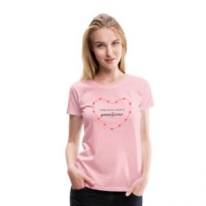 Världens bästa gammelfarmor - Premium-T-shirt dam-image