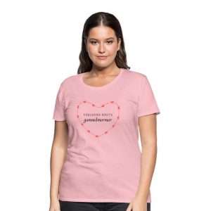 Världens bästa gammelmormor - Premium-T-shirt dam-image