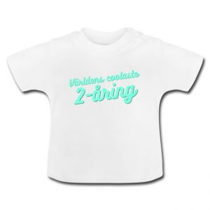 Världens coolaste 2-åring - Baby-T-shirt-image