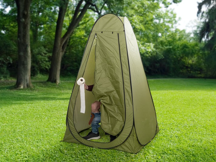 Outlust® Pop-up-tält med Campingtoalett-image
