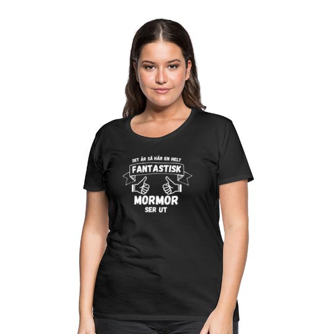 T-shirt dam - Det är så här en helt fantastisk Mormor ser ut-image