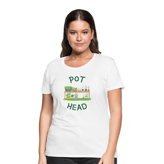 T-shirt för kvinnor - Pot Head-image