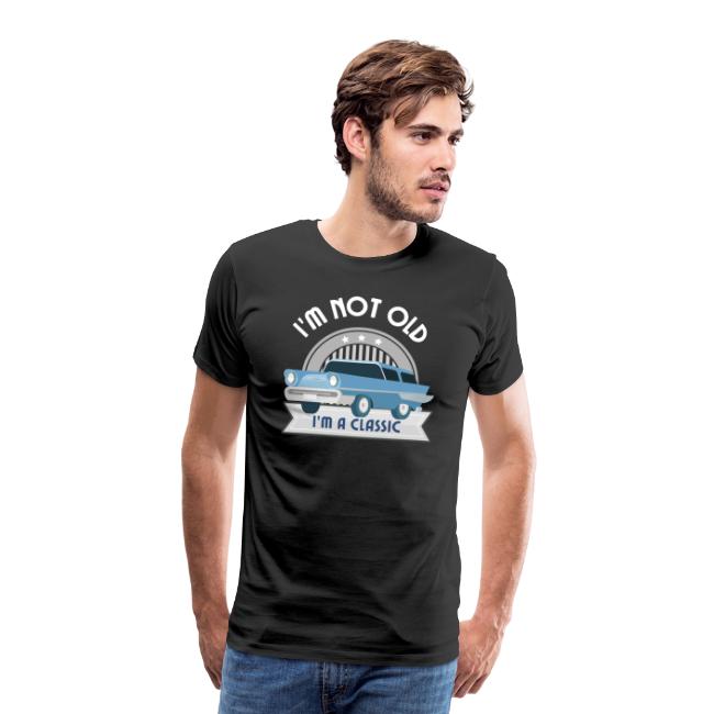 T-shirt för män - I'm not old, I'm a classic-image