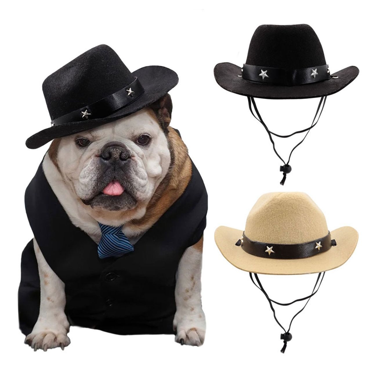 Cowboyhatt för Hund-image