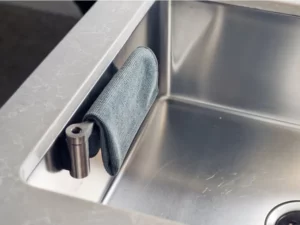 Magnetisk Disktrashållare Rostfri - Happy Sinks-image